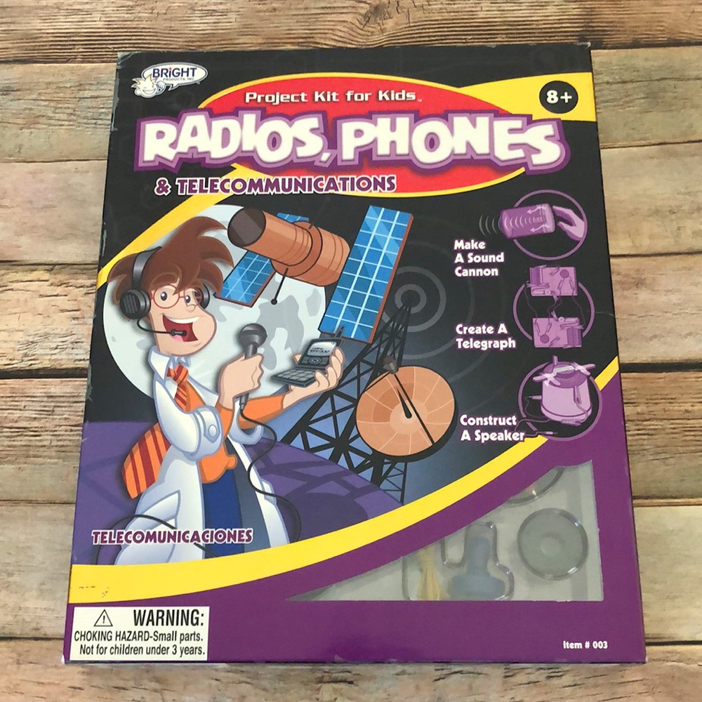 NEW, Radio, Phones & Telecommunications Learning Game | For Ages 8+.